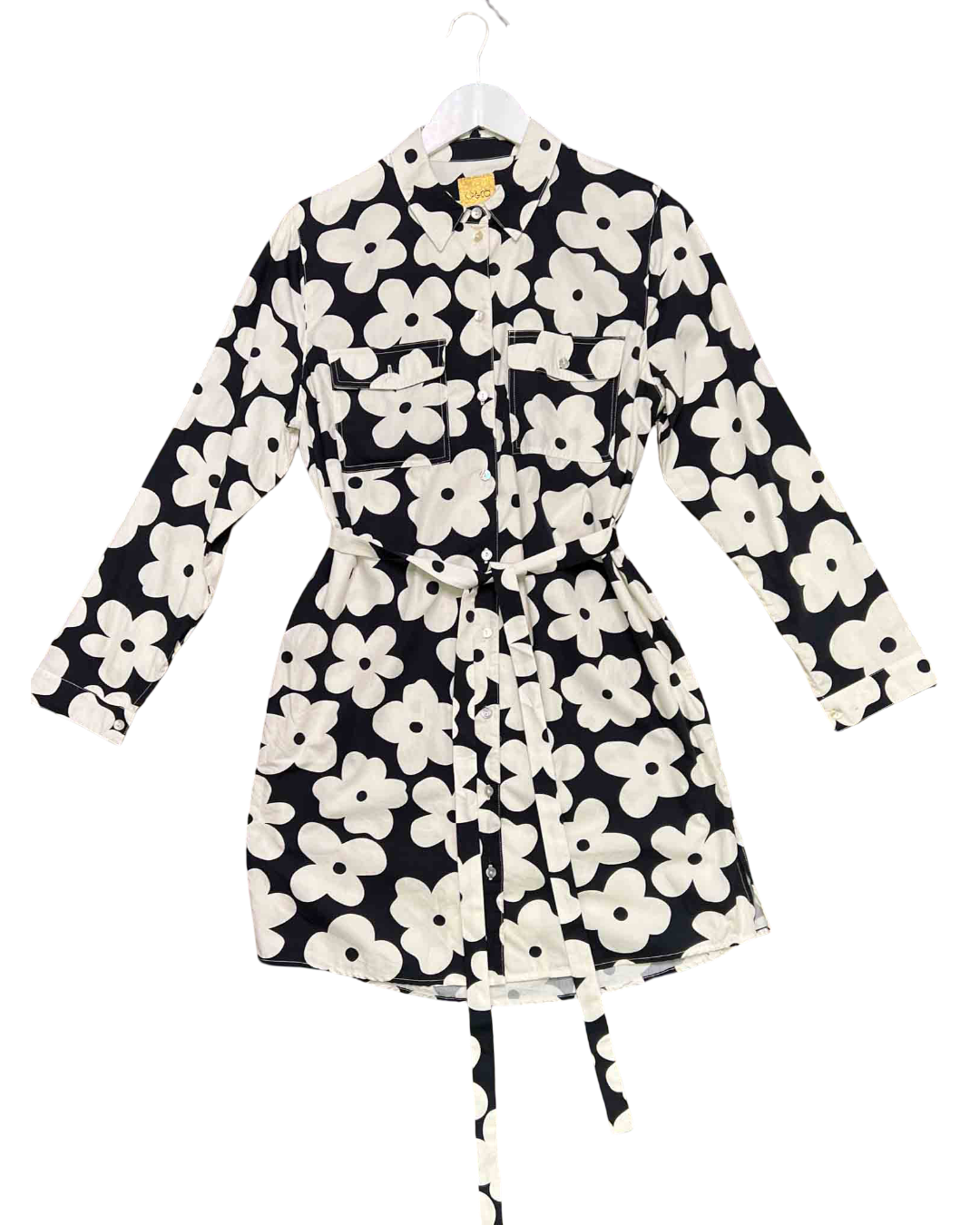 Size S (8) | Kip&Co Floral Shirt Dress