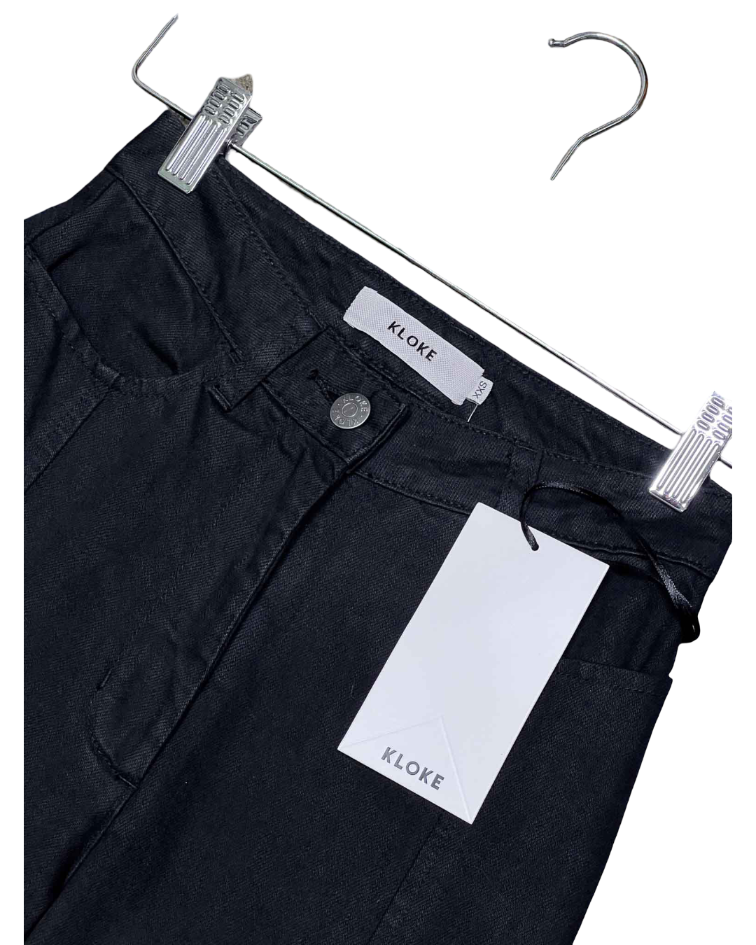Jeans 24 (XXS) | Kloke Black Ilk Zip Jeans NWT