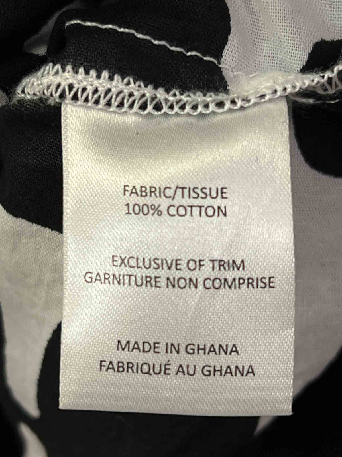 Size XXL | Yevu 'Tent' Black and White Geometric Dress With Tags