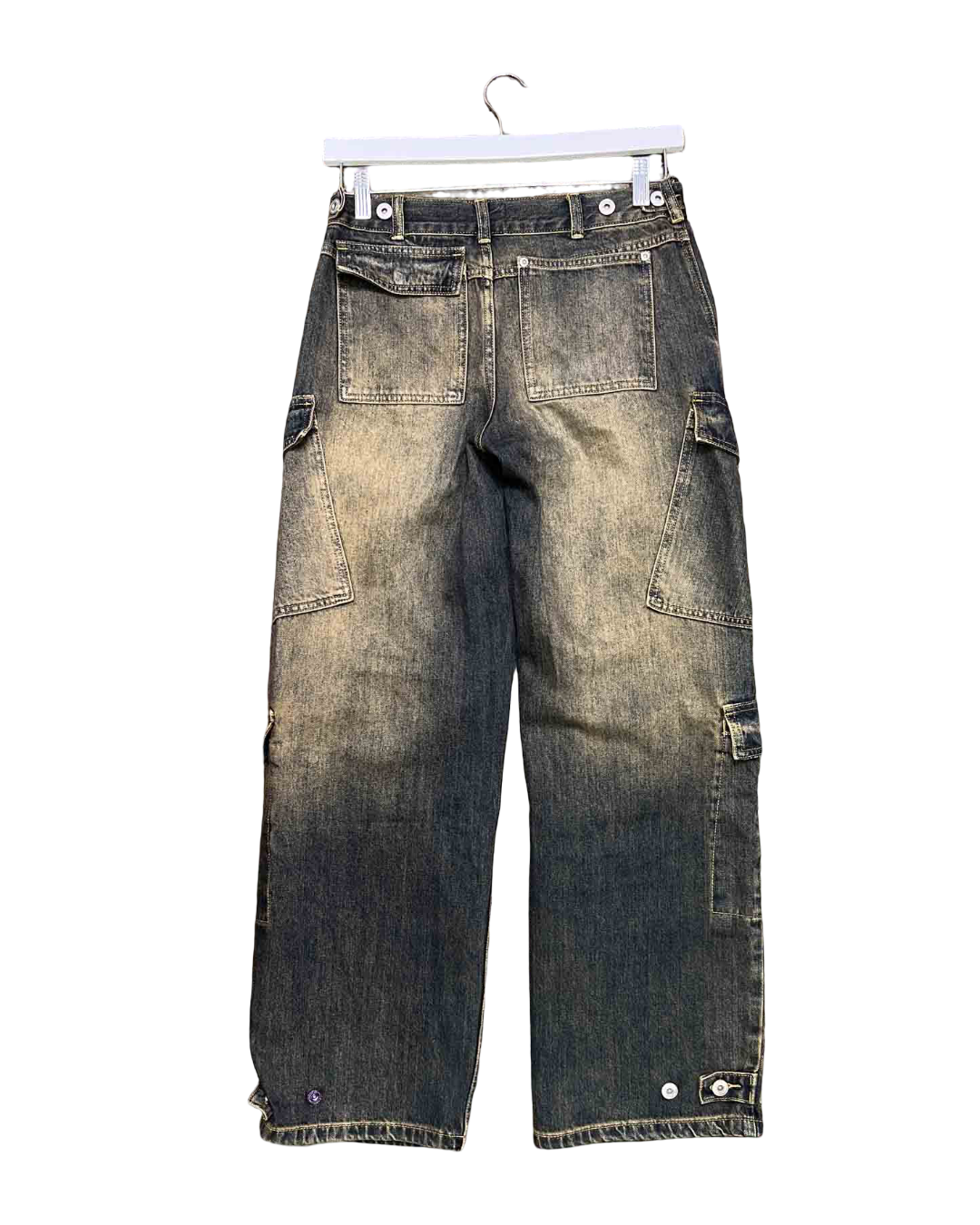 Size XS | P.A.M Bleached Cargo Jeans