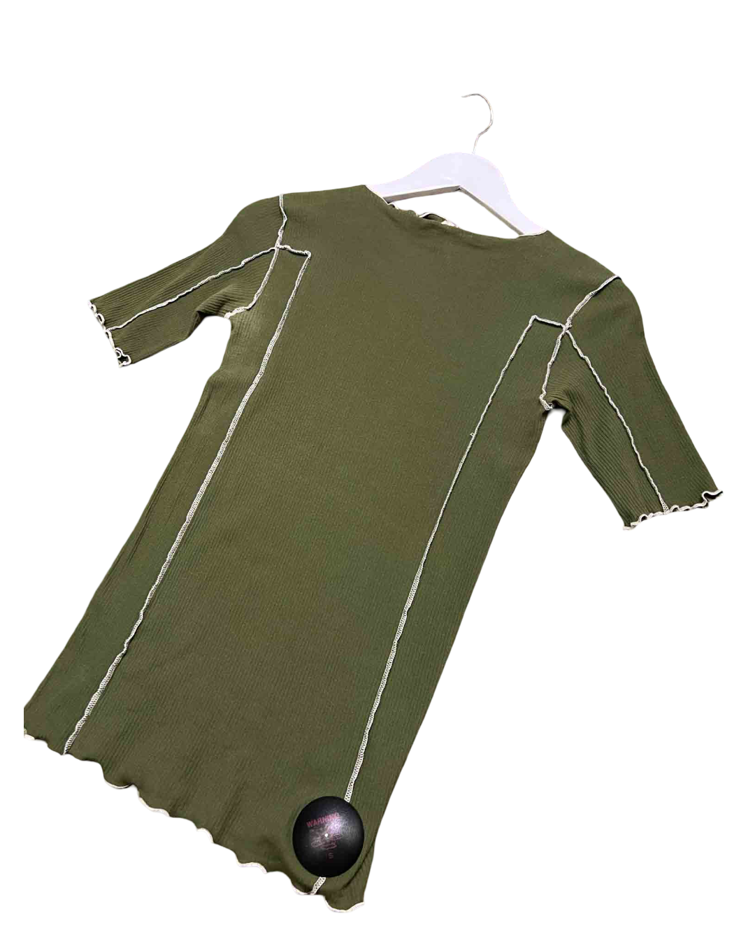 Size XL | Baserange Organic Cotton Ribbed Top