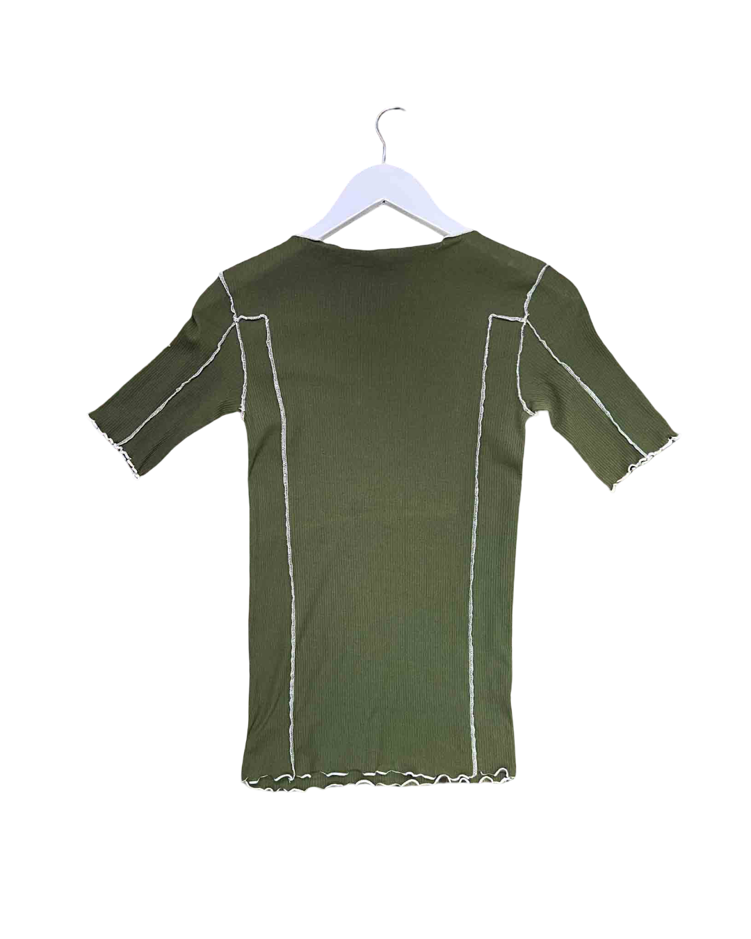 Size XL | Baserange Organic Cotton Ribbed Top