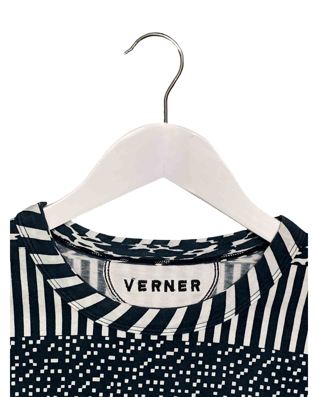 Size L | Verner Multi Print T-Shirt Dress