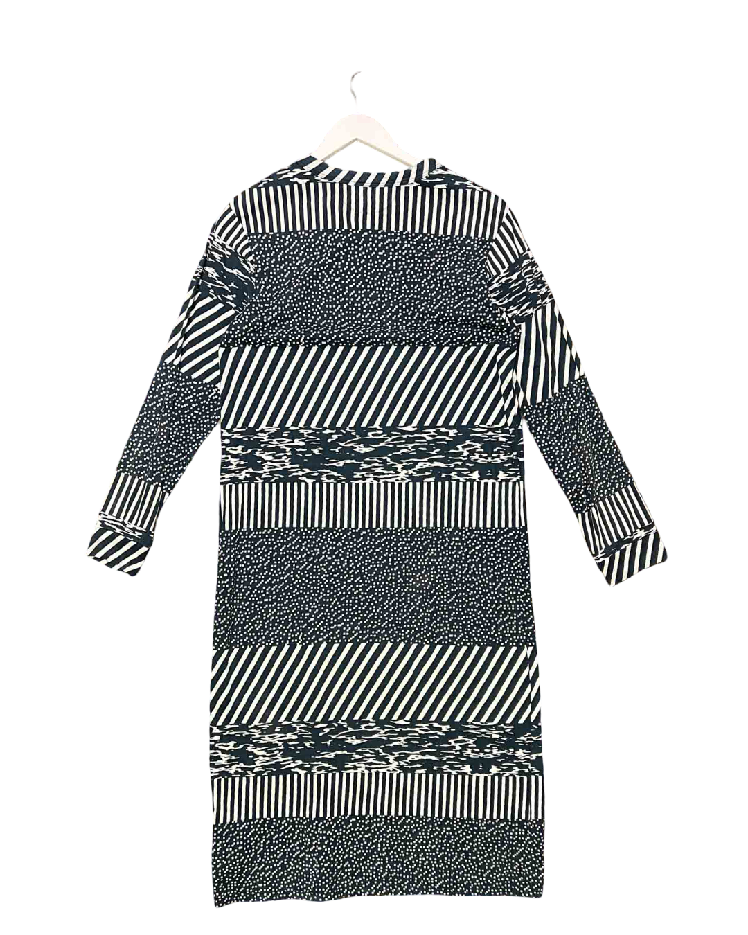 Size L | Verner Multi Print T-Shirt Dress
