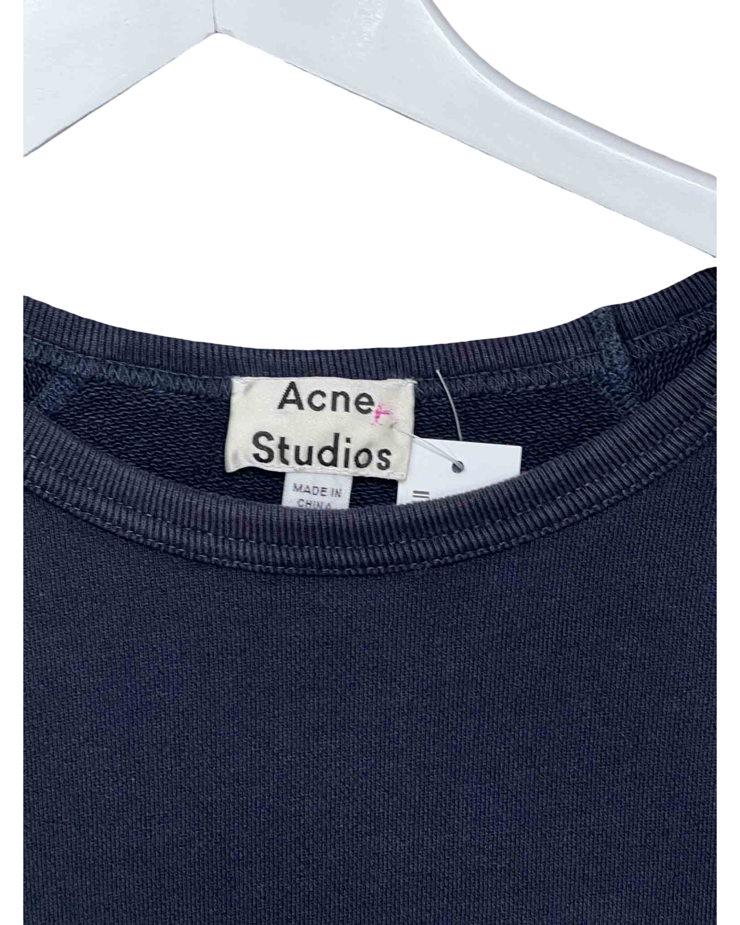 Size L | Acne Studios Navy 'Spectacular Sensation' Sweatshirt