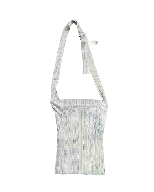 Issey Miyake Pleats Please Mesh Grey Bag