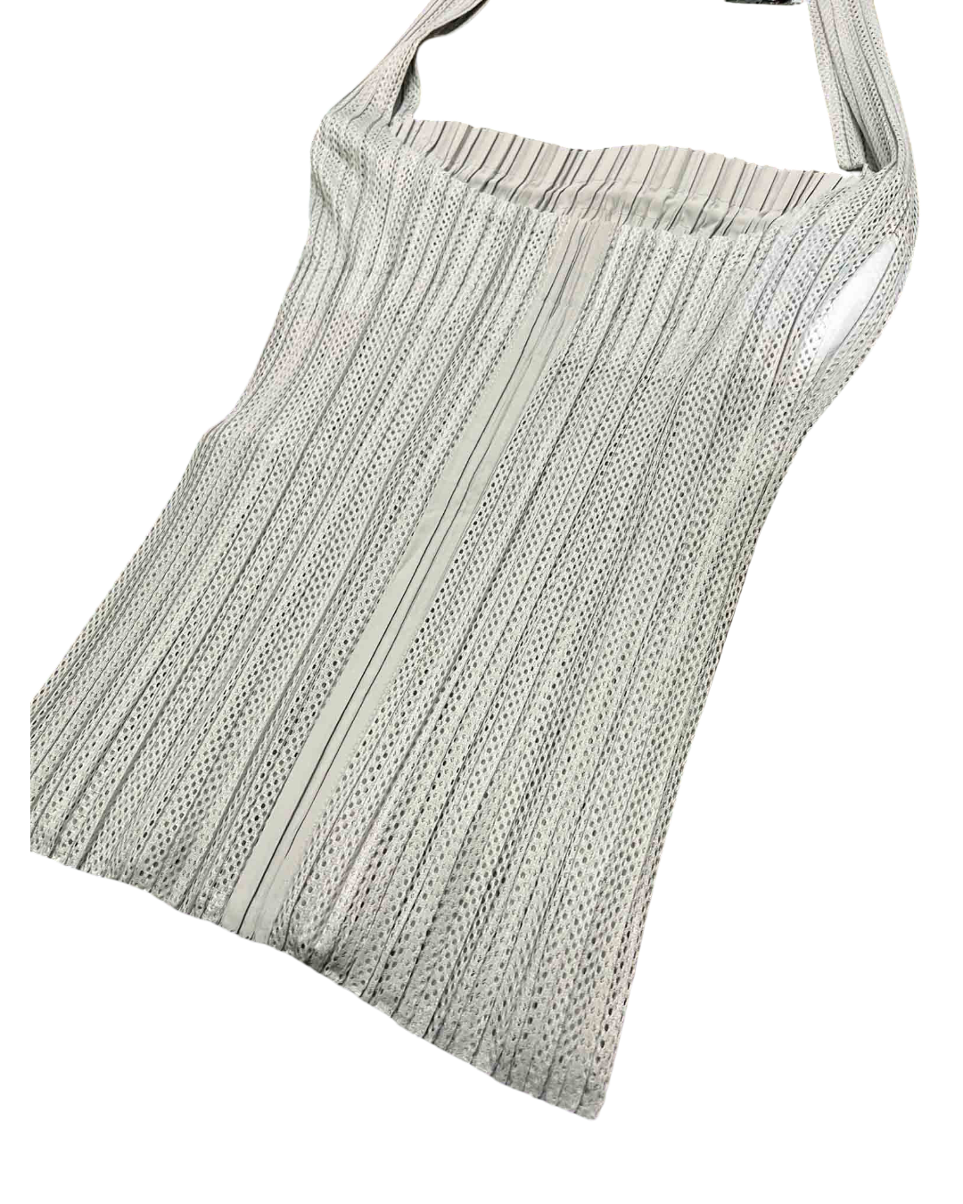 Issey Miyake Pleats Please Mesh Grey Bag