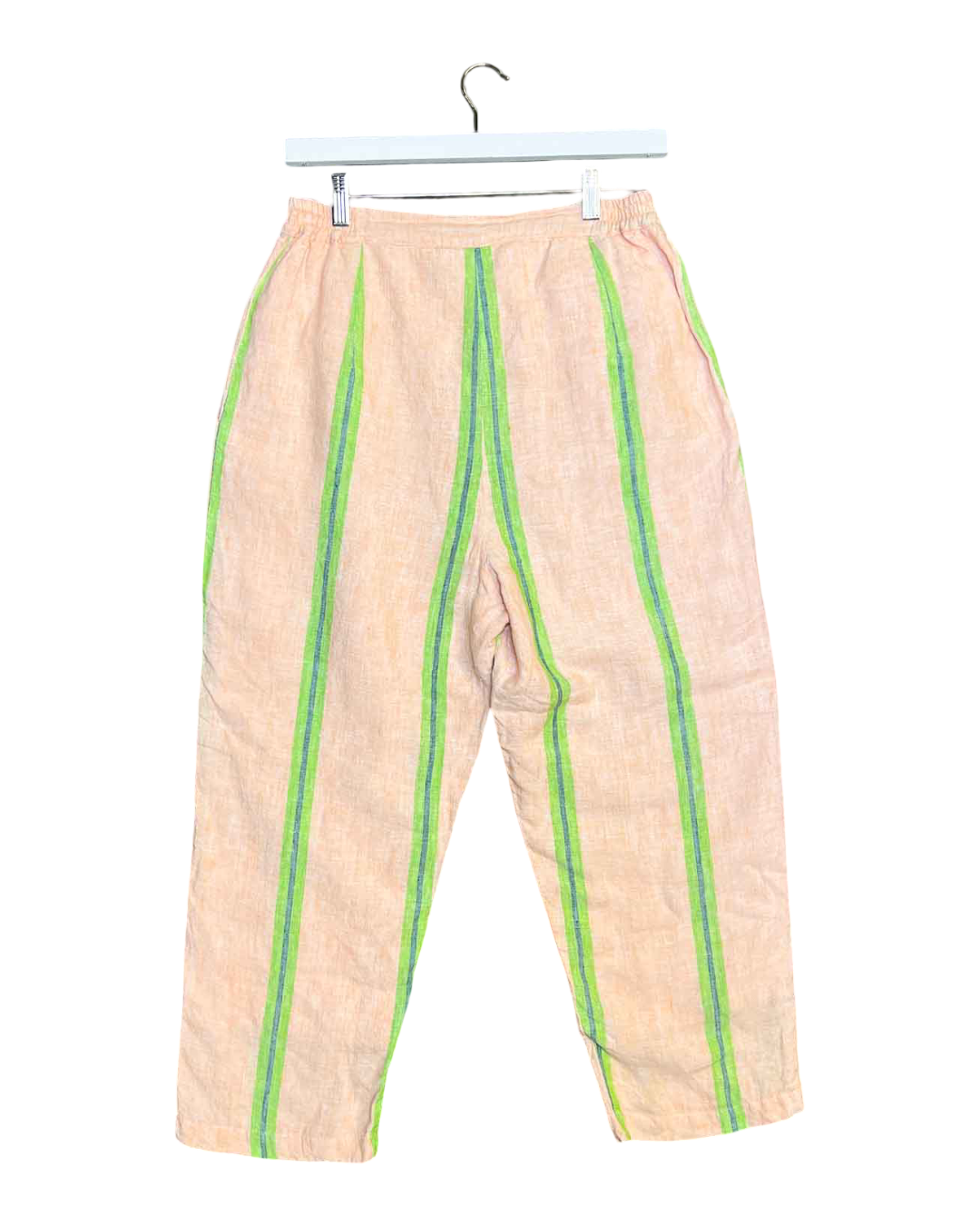 Size 12 (L) | Kip & Co Striped French Linen Pants