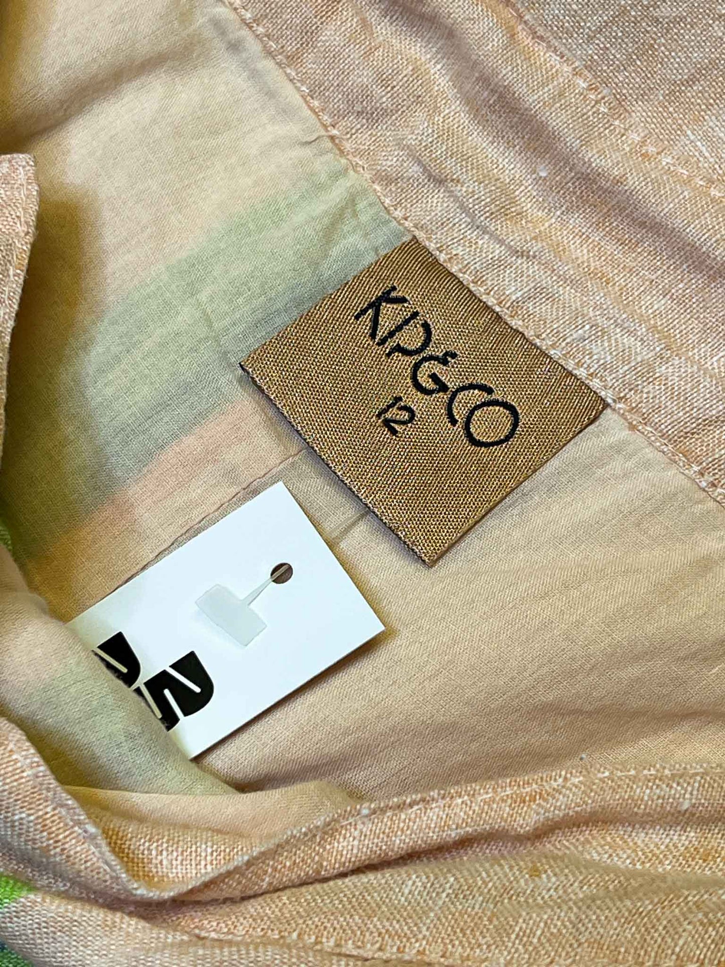 Size 12 (L) | Kip & Co Striped French Linen Pants