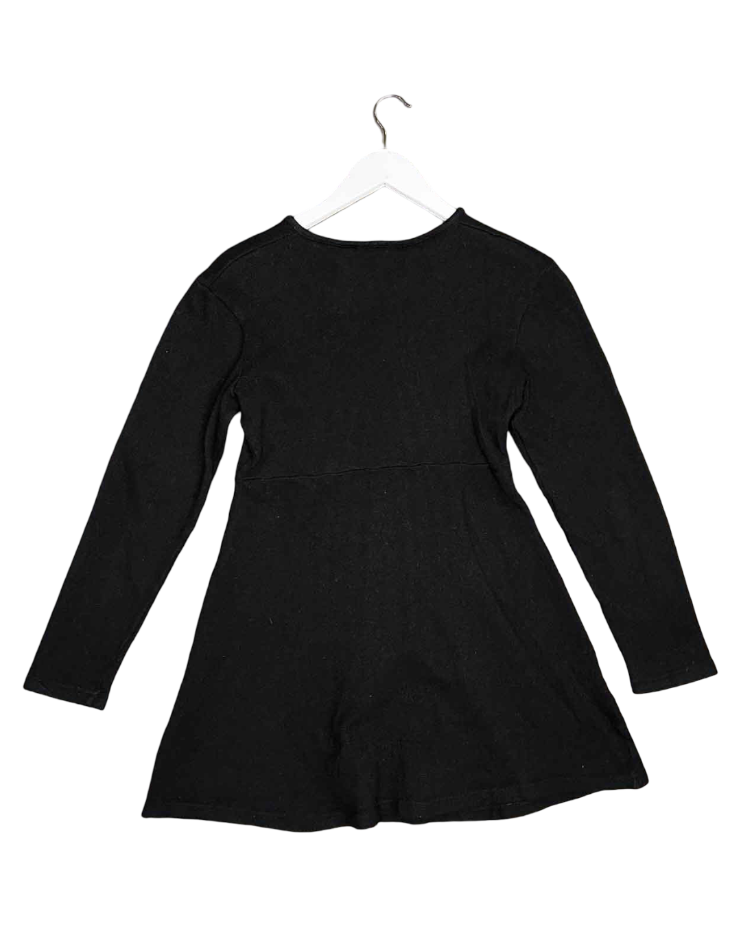 Size S | Morrissey Edmiston Black Wool Mini Dress