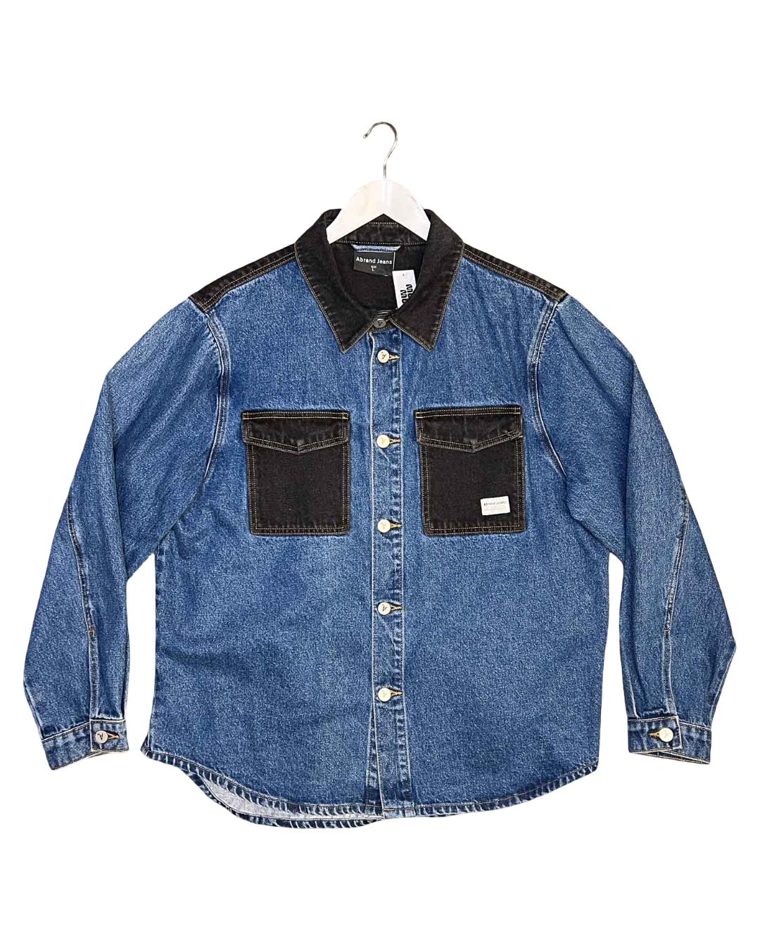 Size L | Abrand Denim Connor Flip A5 Shacket