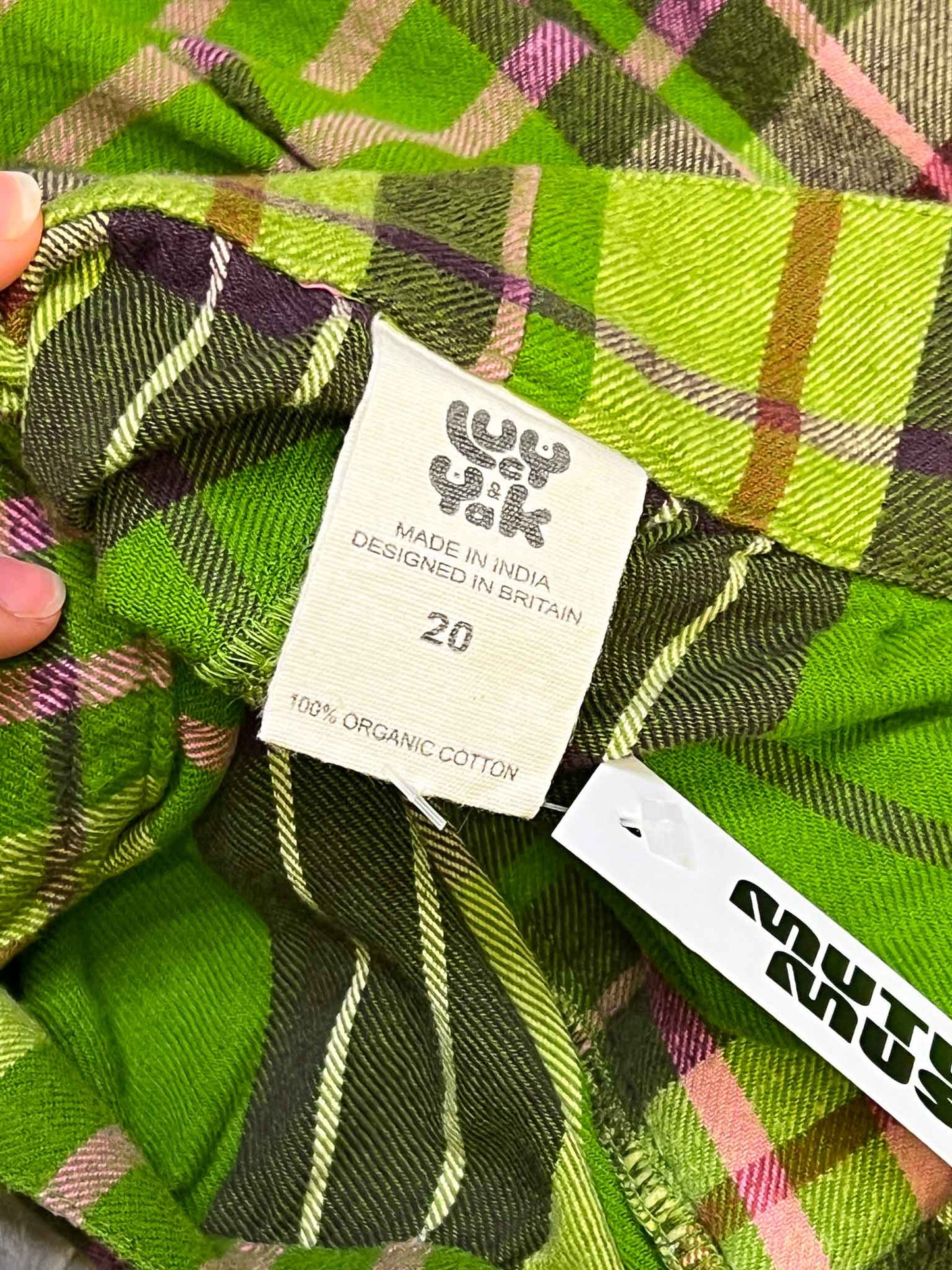 Size 20 (4XL) | Lucy and Yak Organic Cotton Flannel Pants