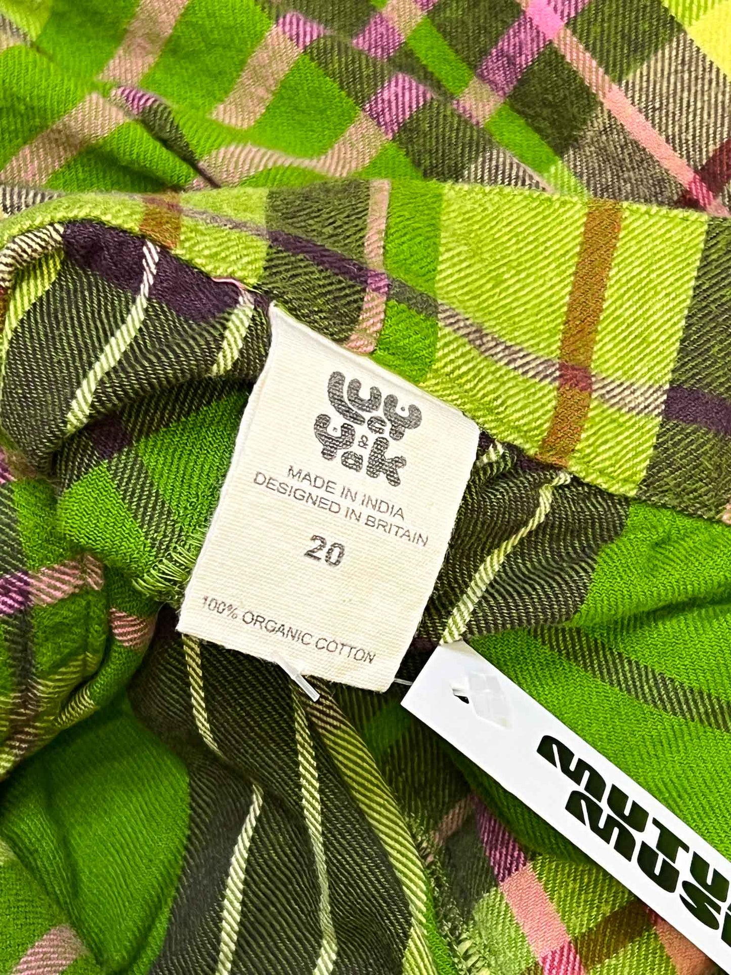 Size 20 (4XL) | Lucy and Yak Organic Cotton Flannel Pants