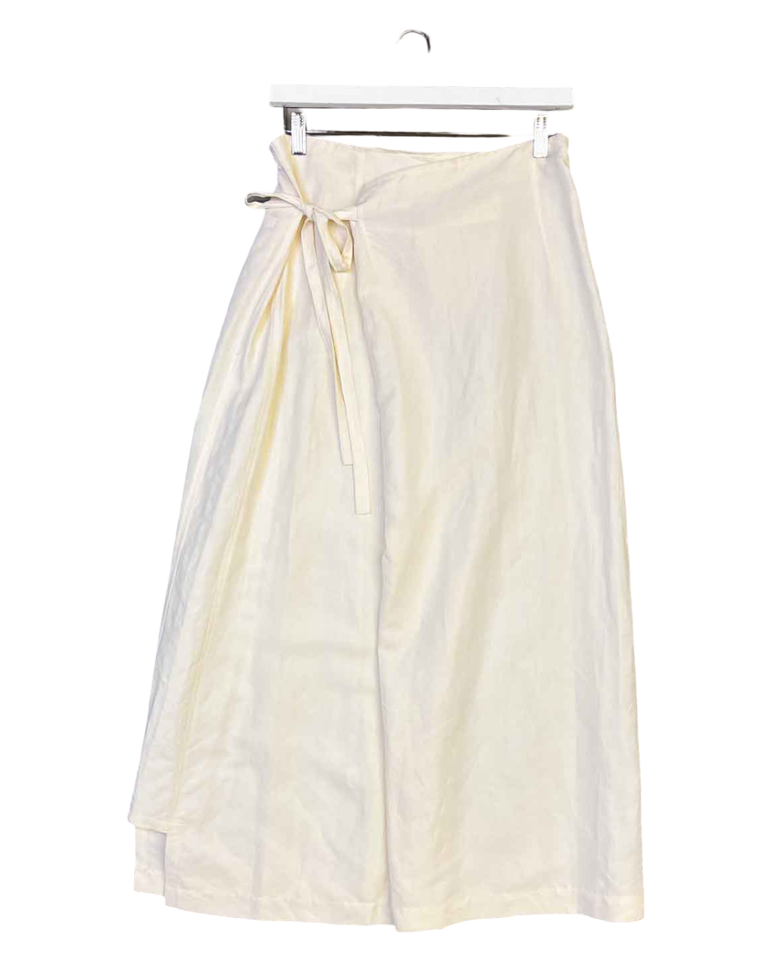 Szie 4 (XL) | Stuart Membery Linen Blend Wrap Skirt