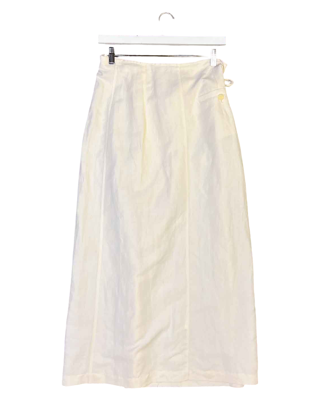 Szie 4 (XL) | Stuart Membery Linen Blend Wrap Skirt