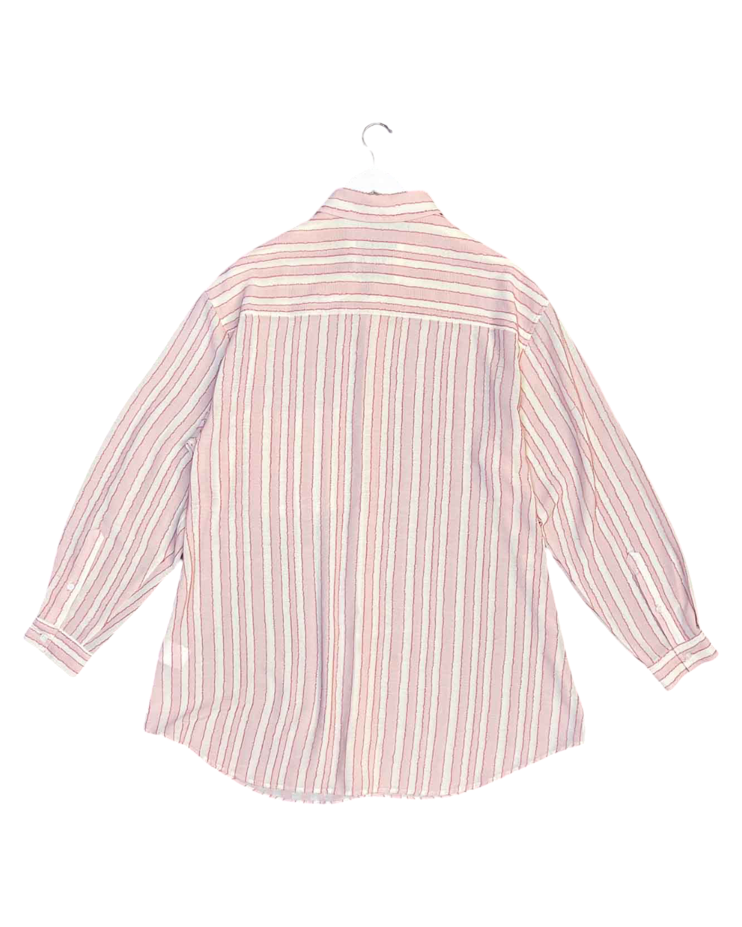 Size XXL |  Blanca Striped Pink/Cream Shirt
