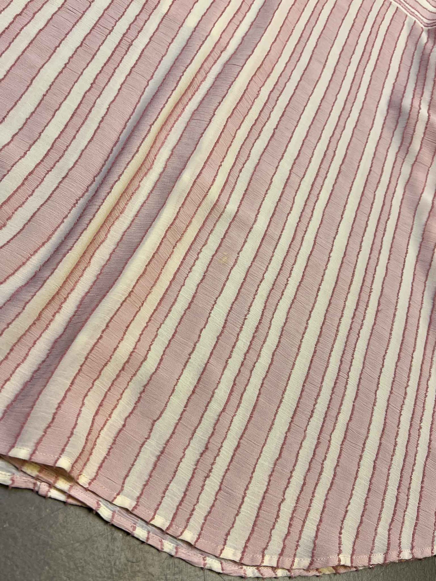 Size XXL |  Blanca Striped Pink/Cream Shirt