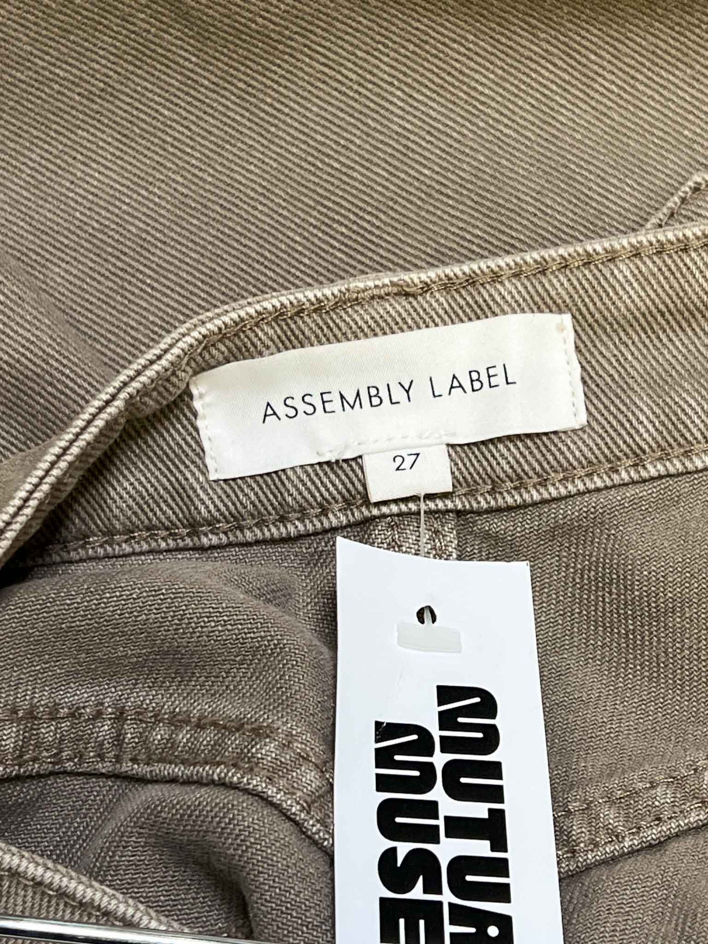 Size 27 | Assembly Label Cotton Grey Jeans