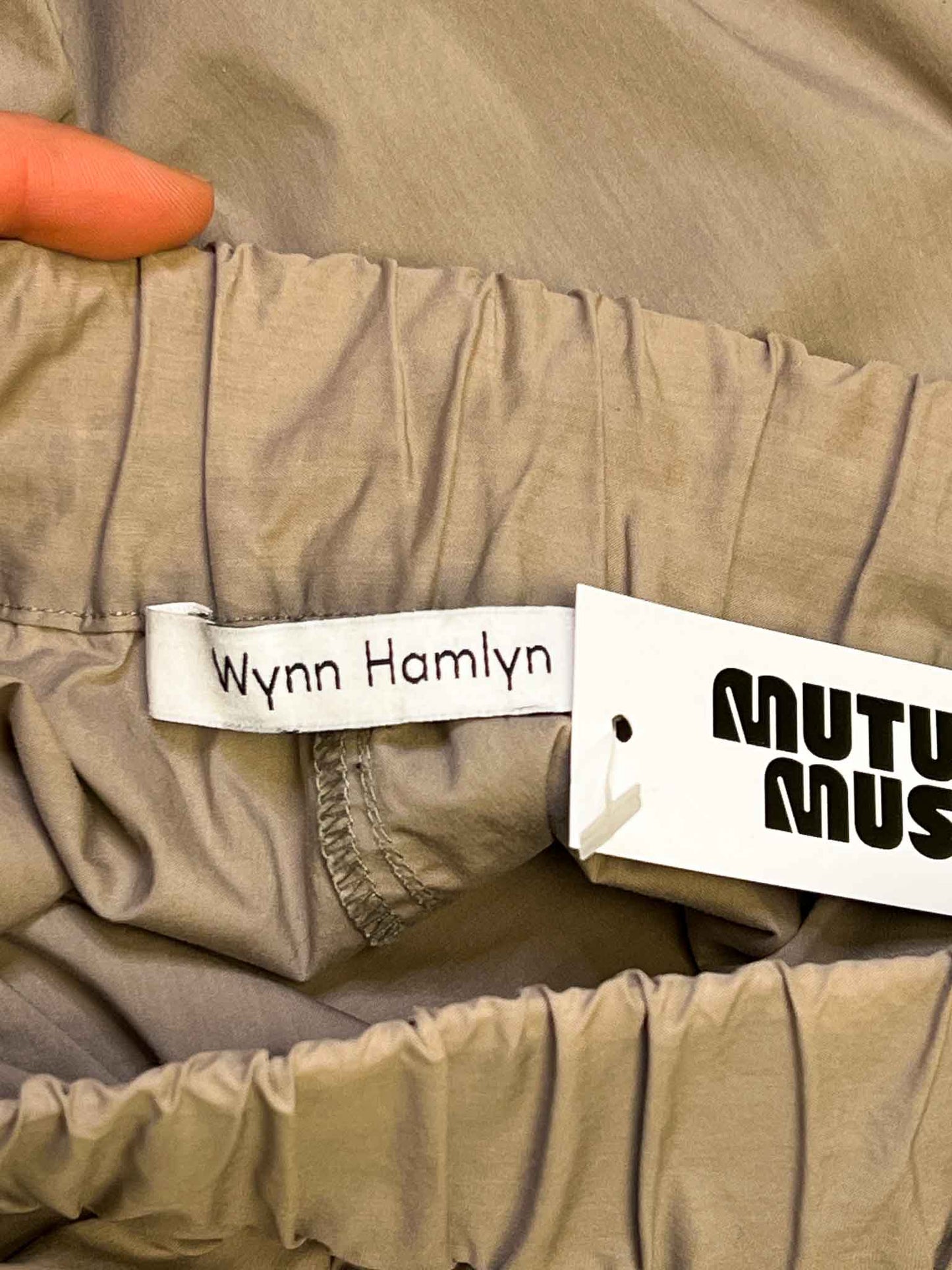 Size 10 (M) | Wynn Hamlyn Grey Bungy Trousers