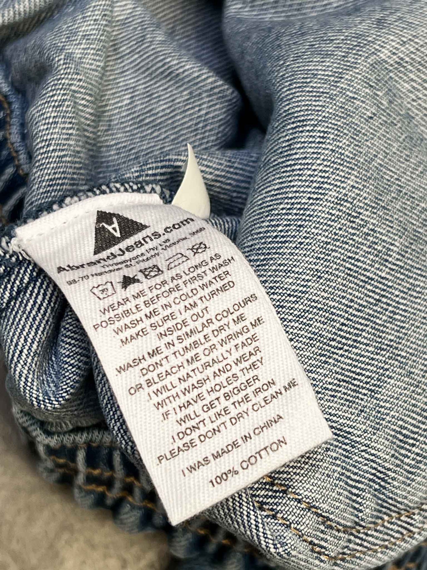 Size 12 (L) | Abrand Jeans Cropped Denim Jacket