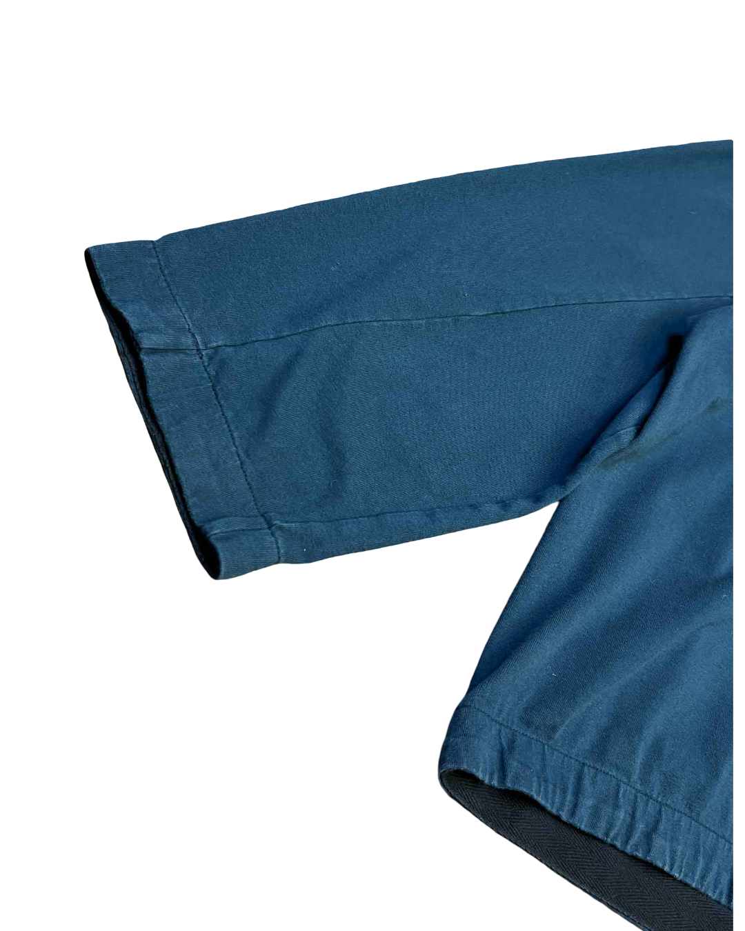 Size XS | Bassike Navy Organic Cotton Oversized Jumper