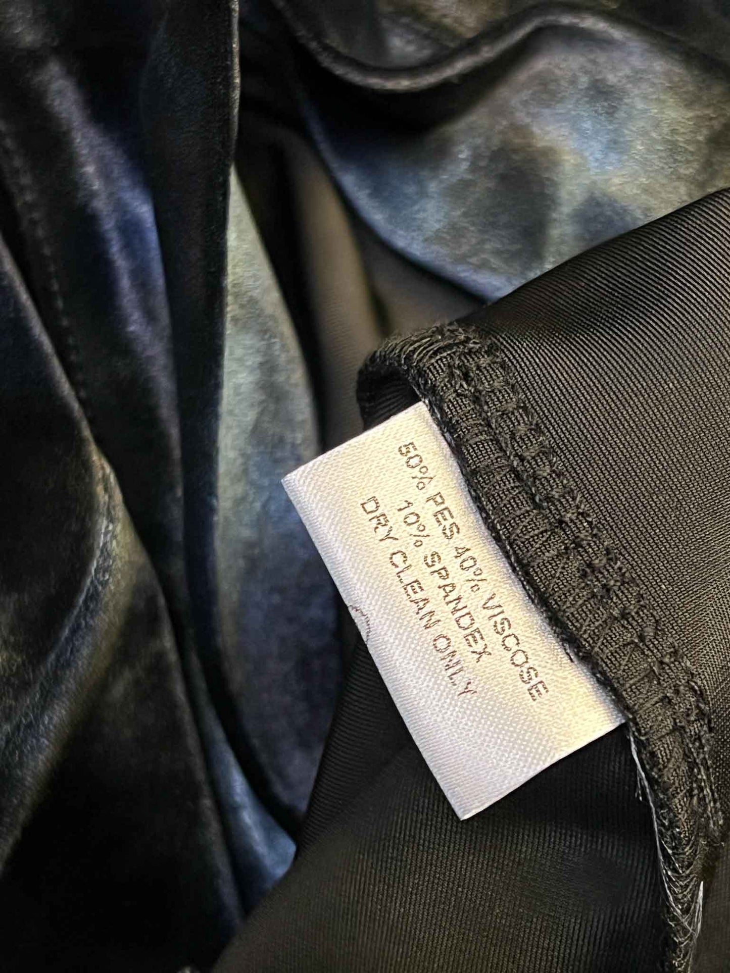 Size XXS | Alpha60 Navy/Green Velour Midi Dress