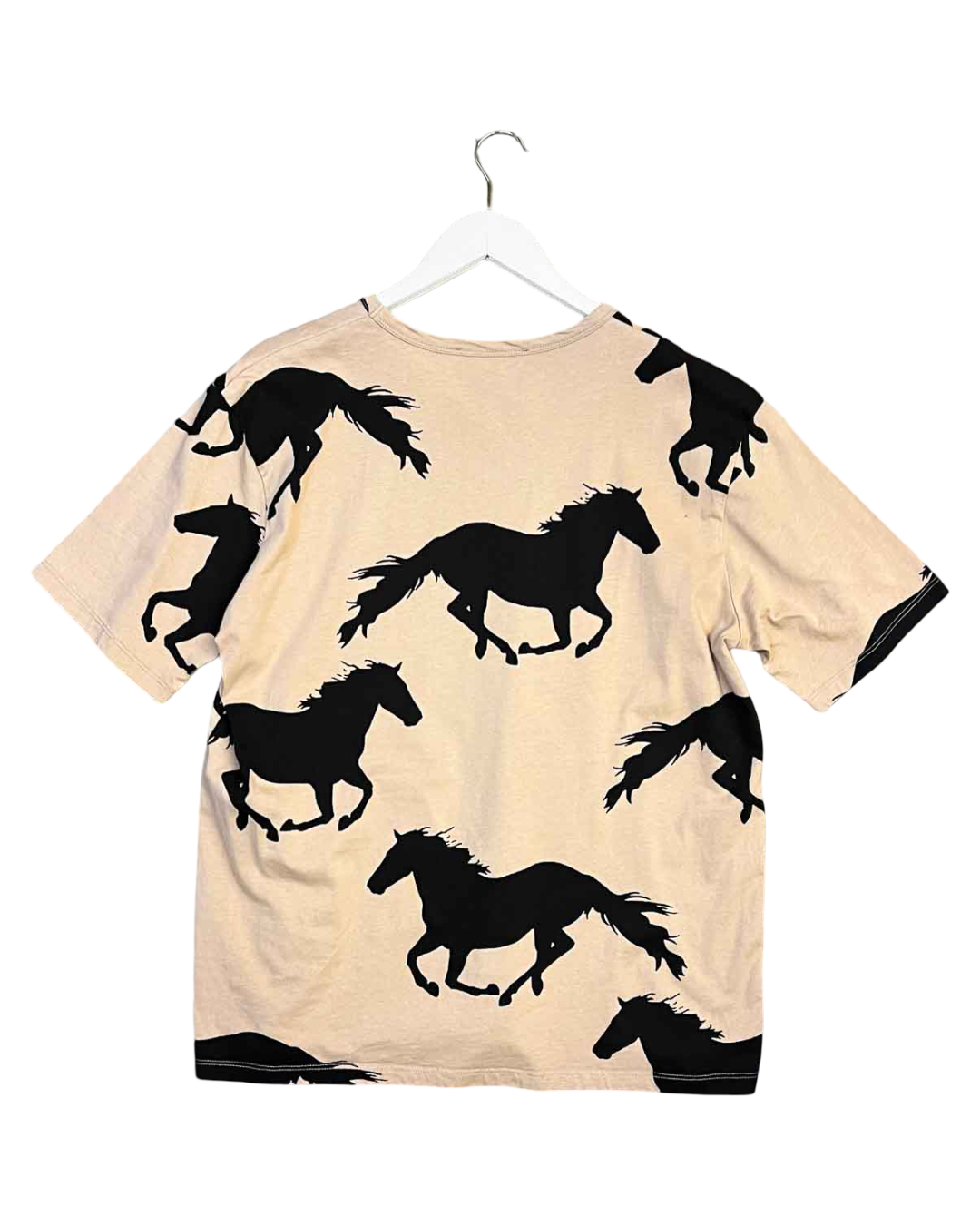 Size 10 (M) | Munthe Organic Cotton Tufa Horse Print T-Shirt