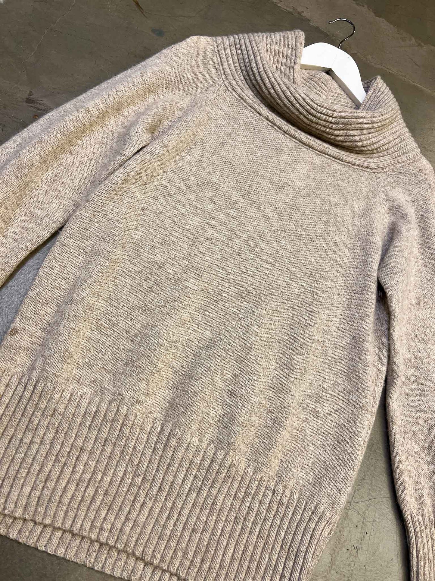 Szie L | Australian Alpaca Collection Beige Knitted Jumper