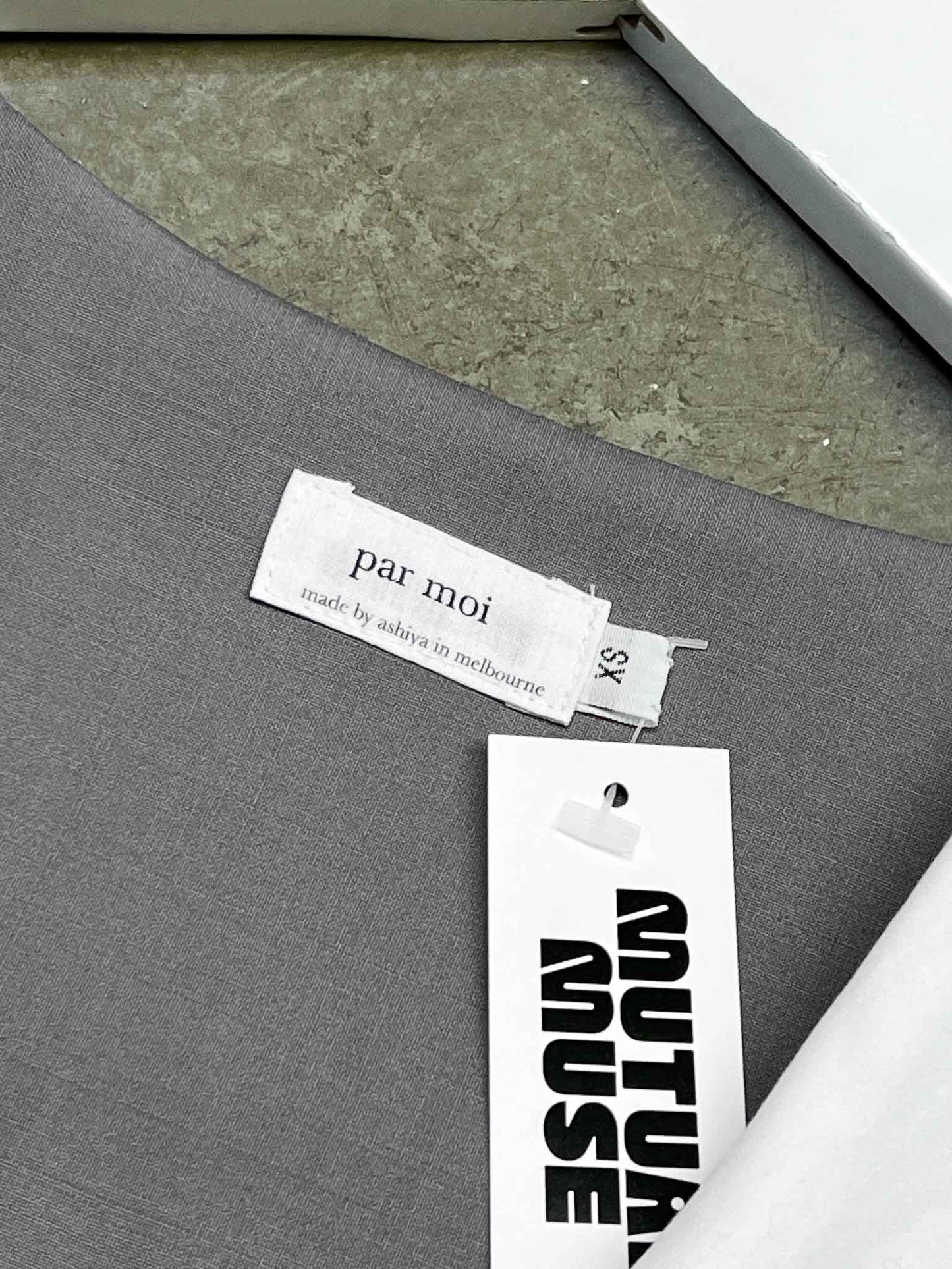 Size XS | Par Moi Grey Mini Dress