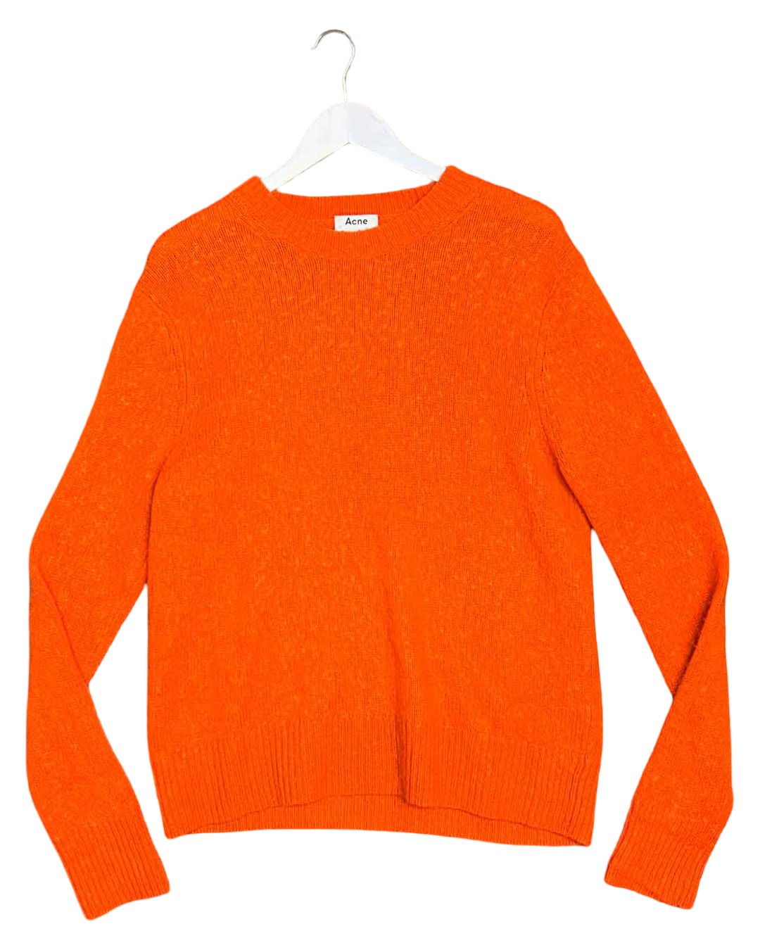 Size L (12) | Acne Studios Orange Wool/Cashmere Jumper