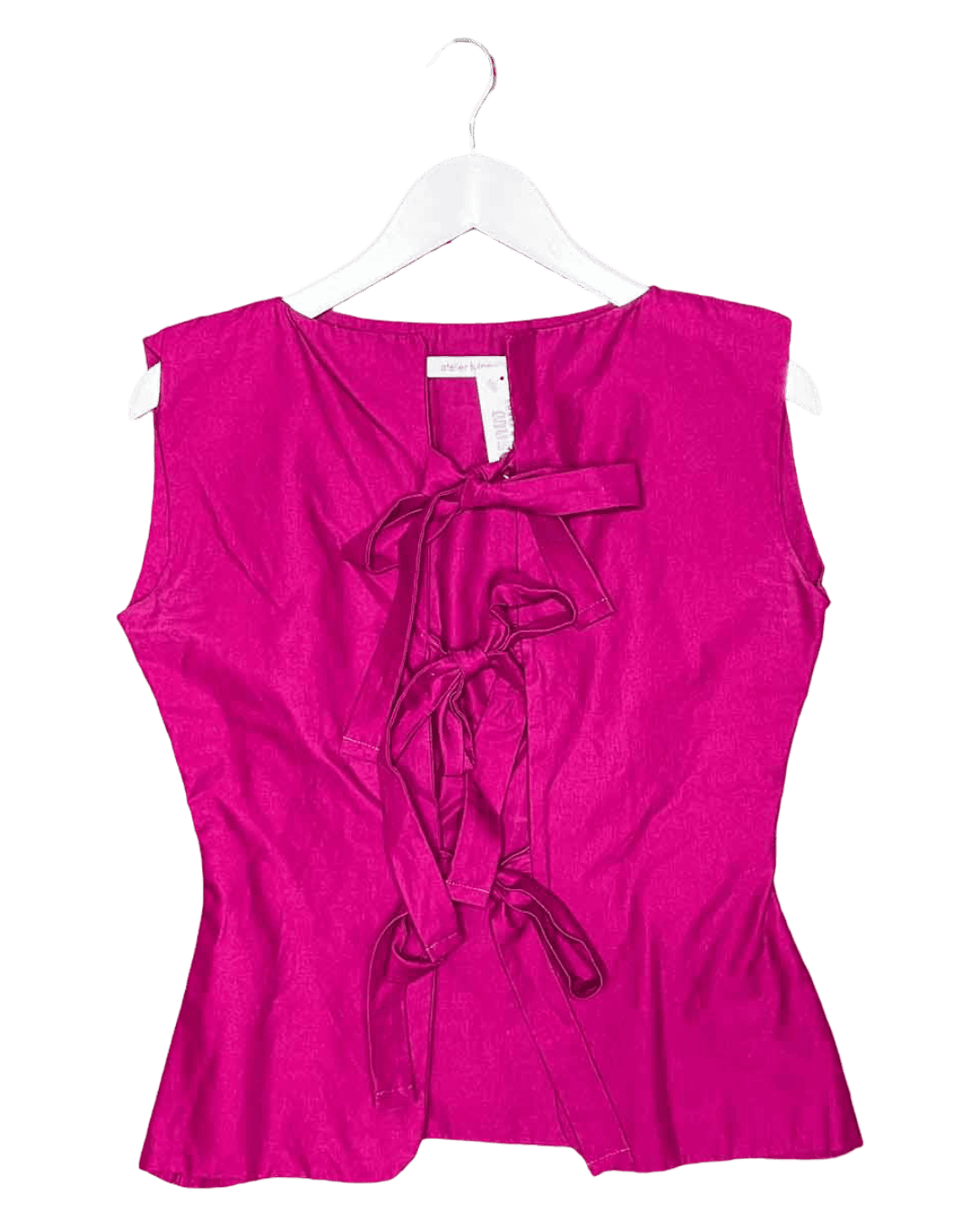 Size M | atelier tulpe Tie Front Top