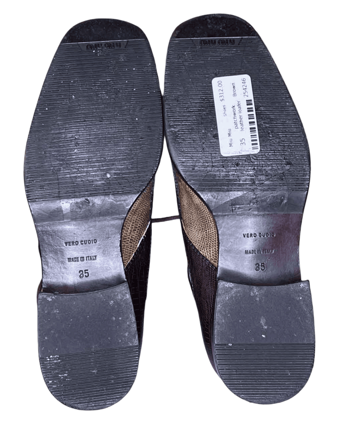 Size 35 | Miu Miu Oxford Brogue Shoes