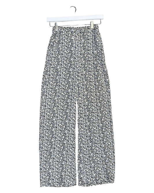 Size 00 (XS) | Viktoria & Woods Silk Floral Pants