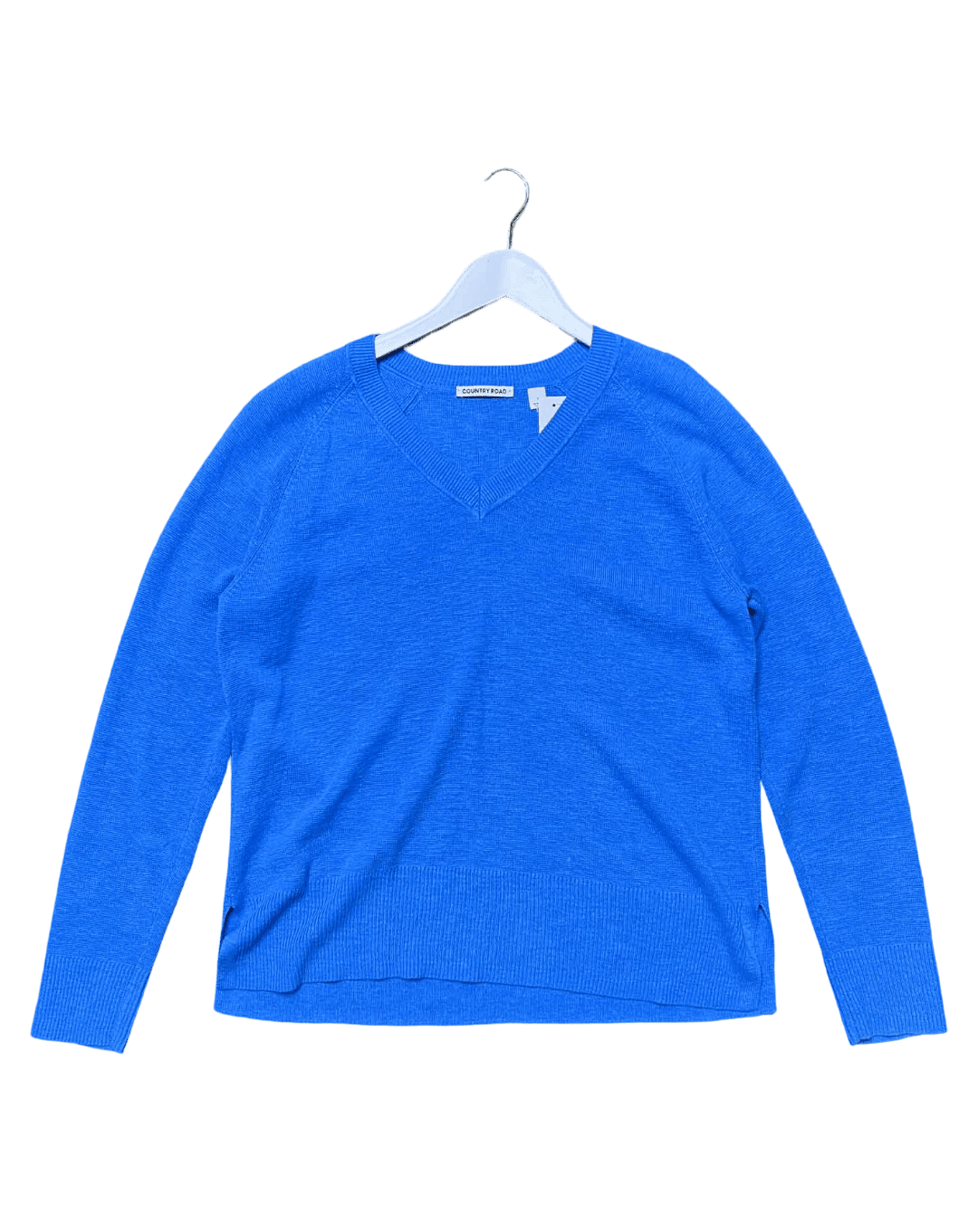 Size S | Country Road Linen Blend V-Neck Jumper