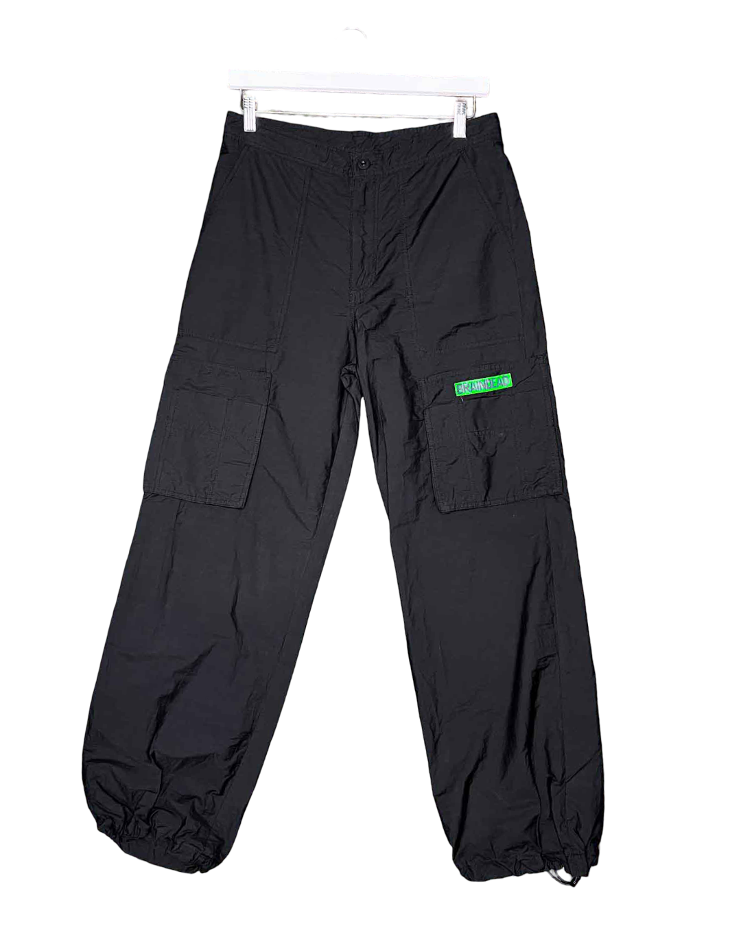 Size XL | Brain Dead Black Nylon Cargo Pants