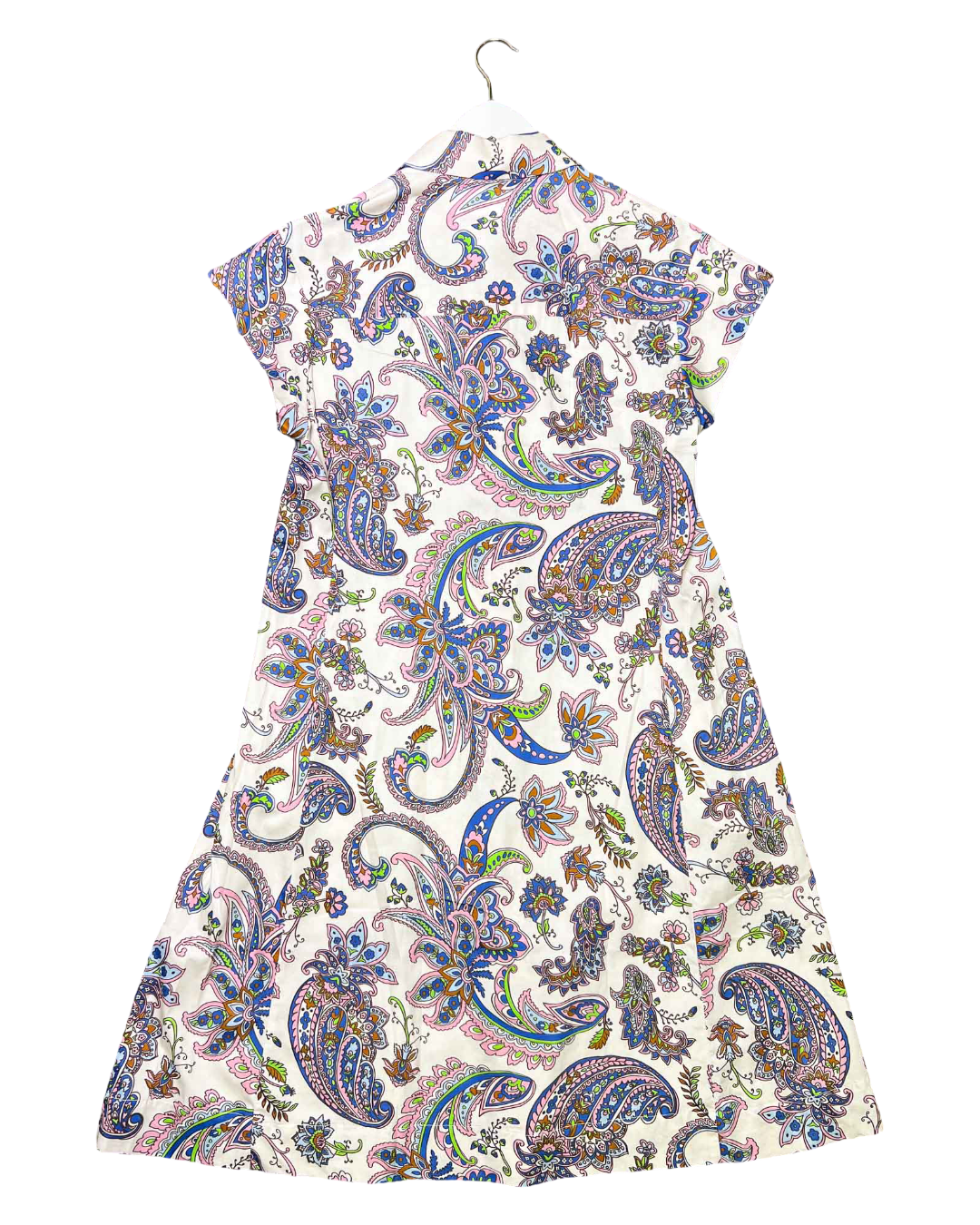 Size 8 | Obus Organic Cotton Paisley Midi Dress