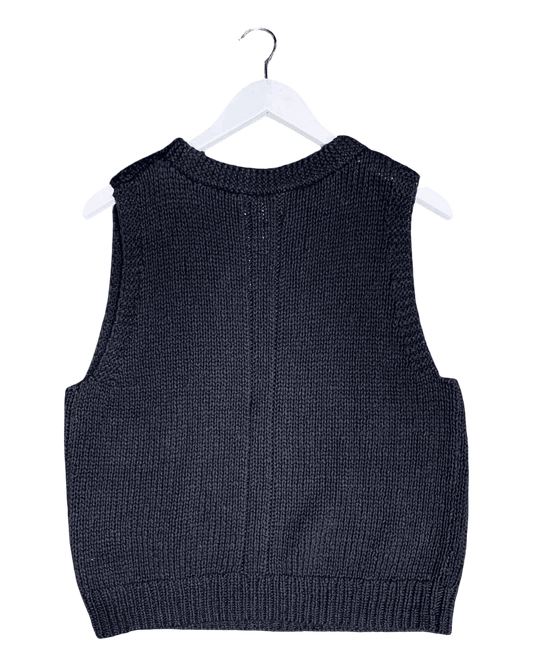 Size 3 (12) | Bassike Linen Knit Vest
