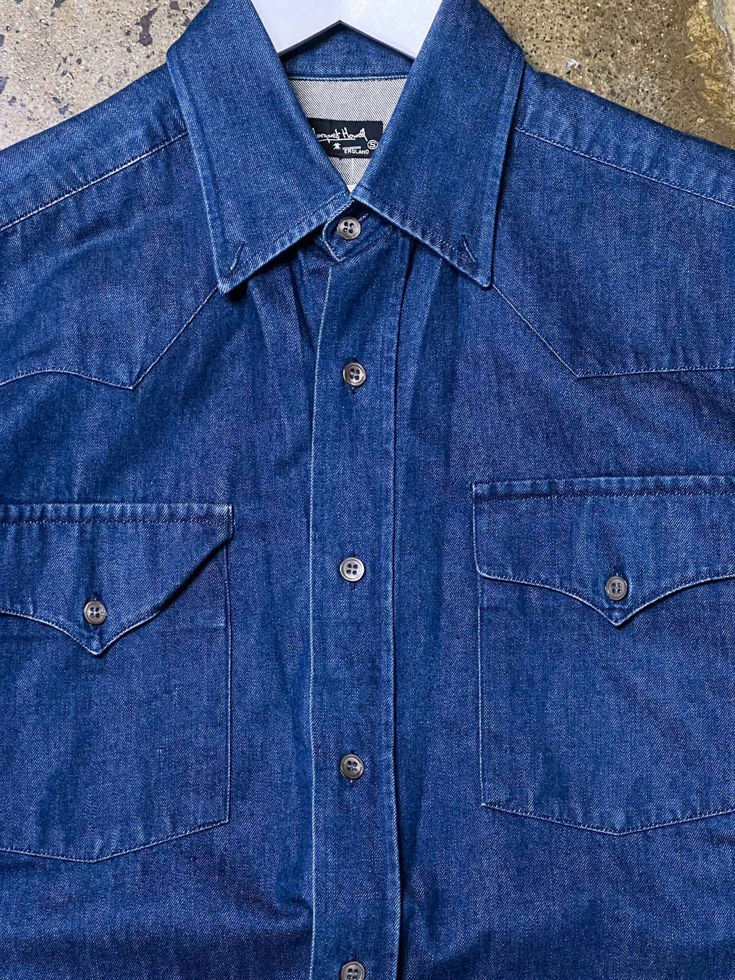 Size S | Margaret Howell Chambray Denim Shirt