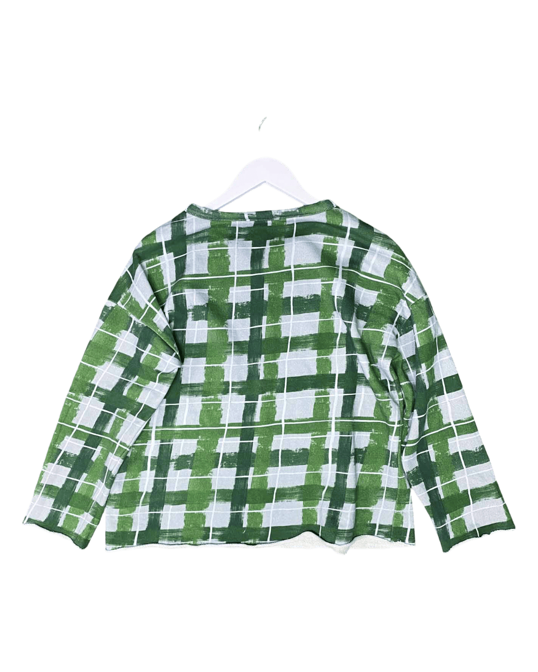 Size S | Nancybird Crewneck Grid Jumper