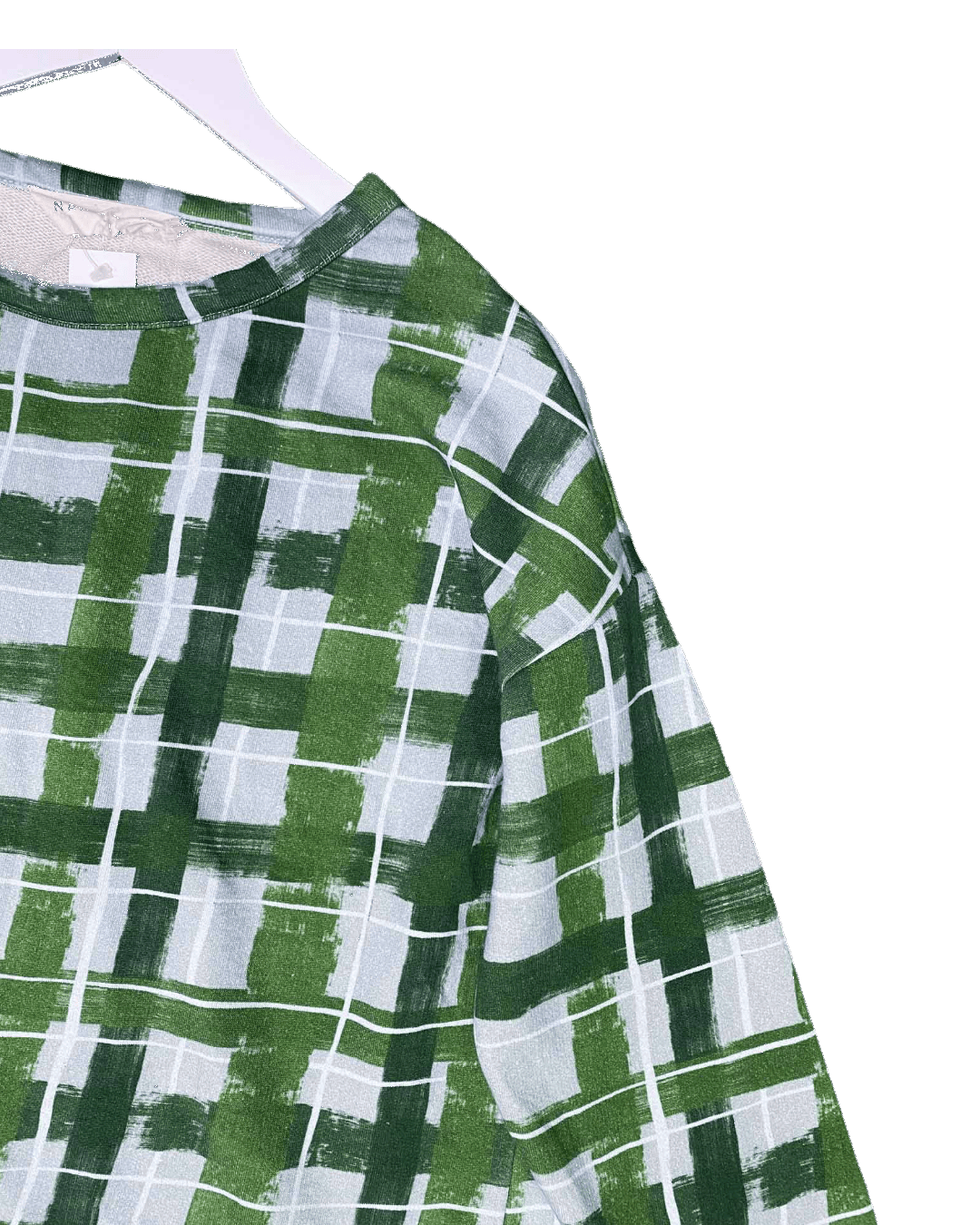 Size S | Nancybird Crewneck Grid Jumper