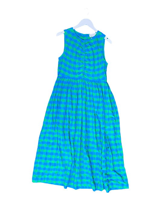 Size M | Nancybird Checkered Cotton Dress