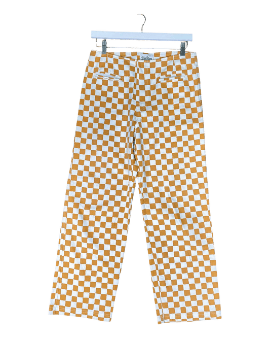 Size L | Holiday by Emma Mulholland Checkerboard Pants