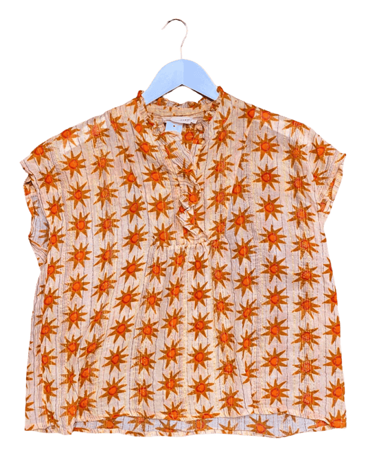 Size S | Nancybird Sheer Sparkly Top