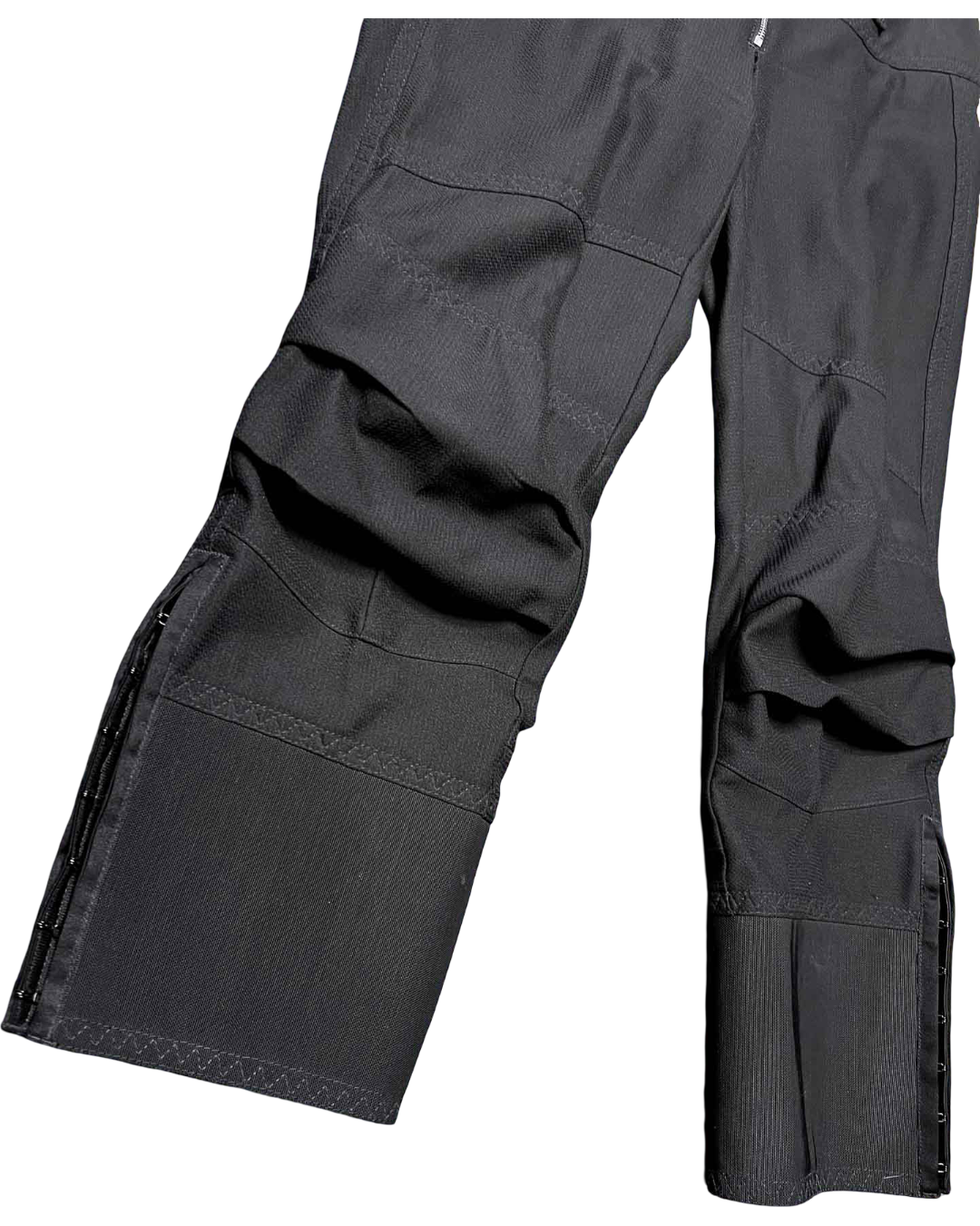 Size 34 (6) | Marithe Francois Girbaud Black Zip Capri Pants