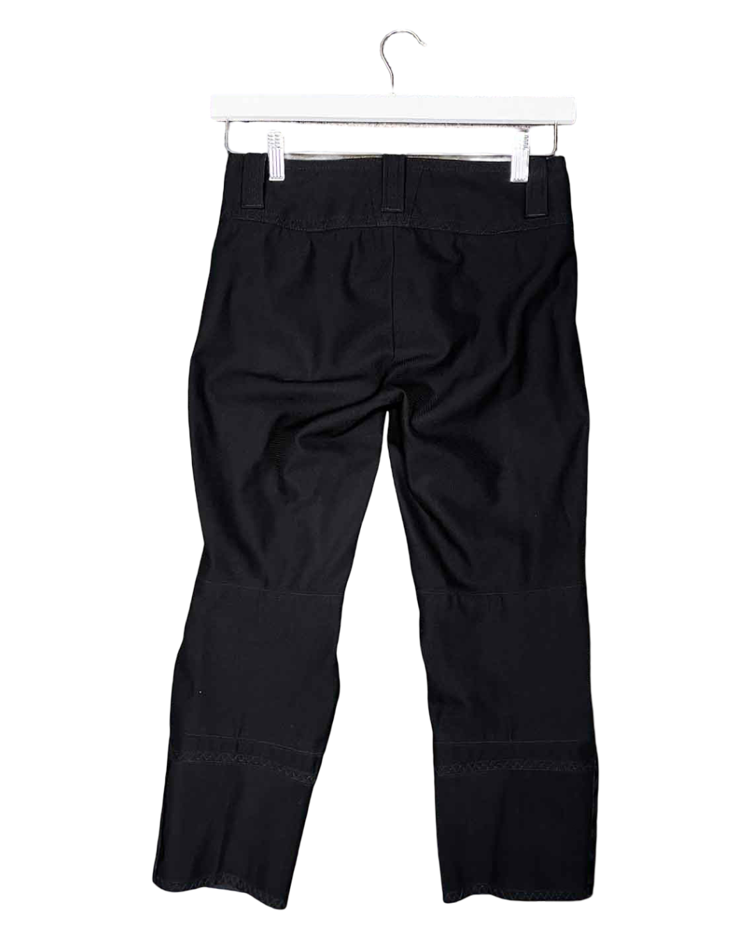 Size 34 (6) | Marithe Francois Girbaud Black Zip Capri Pants