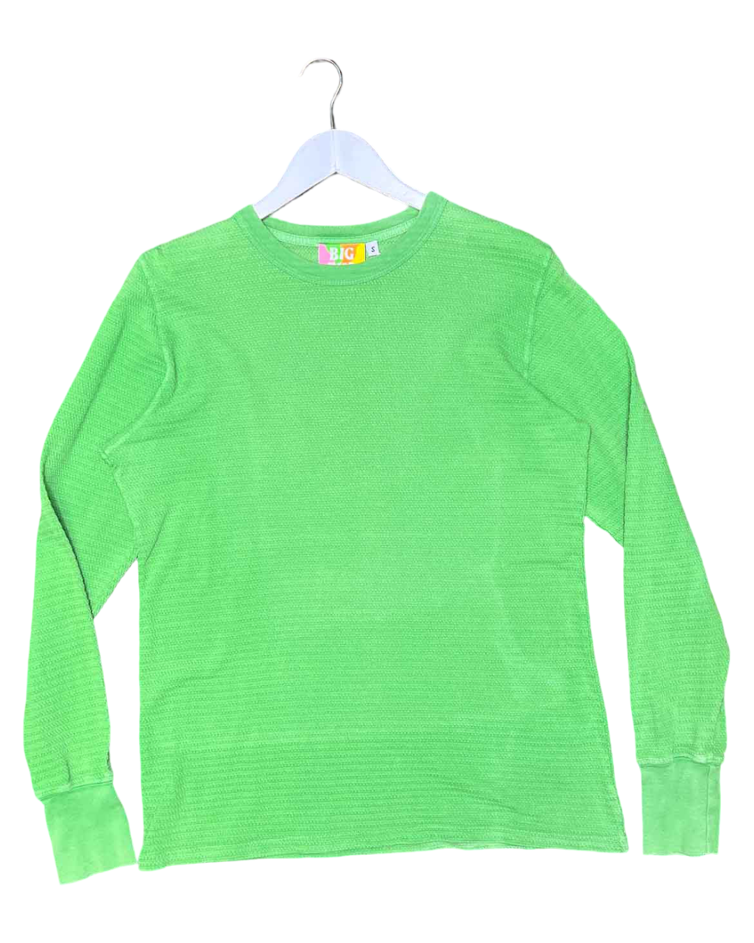 Size S | Big Bud Press Textured Cotton Long-Sleeve Top