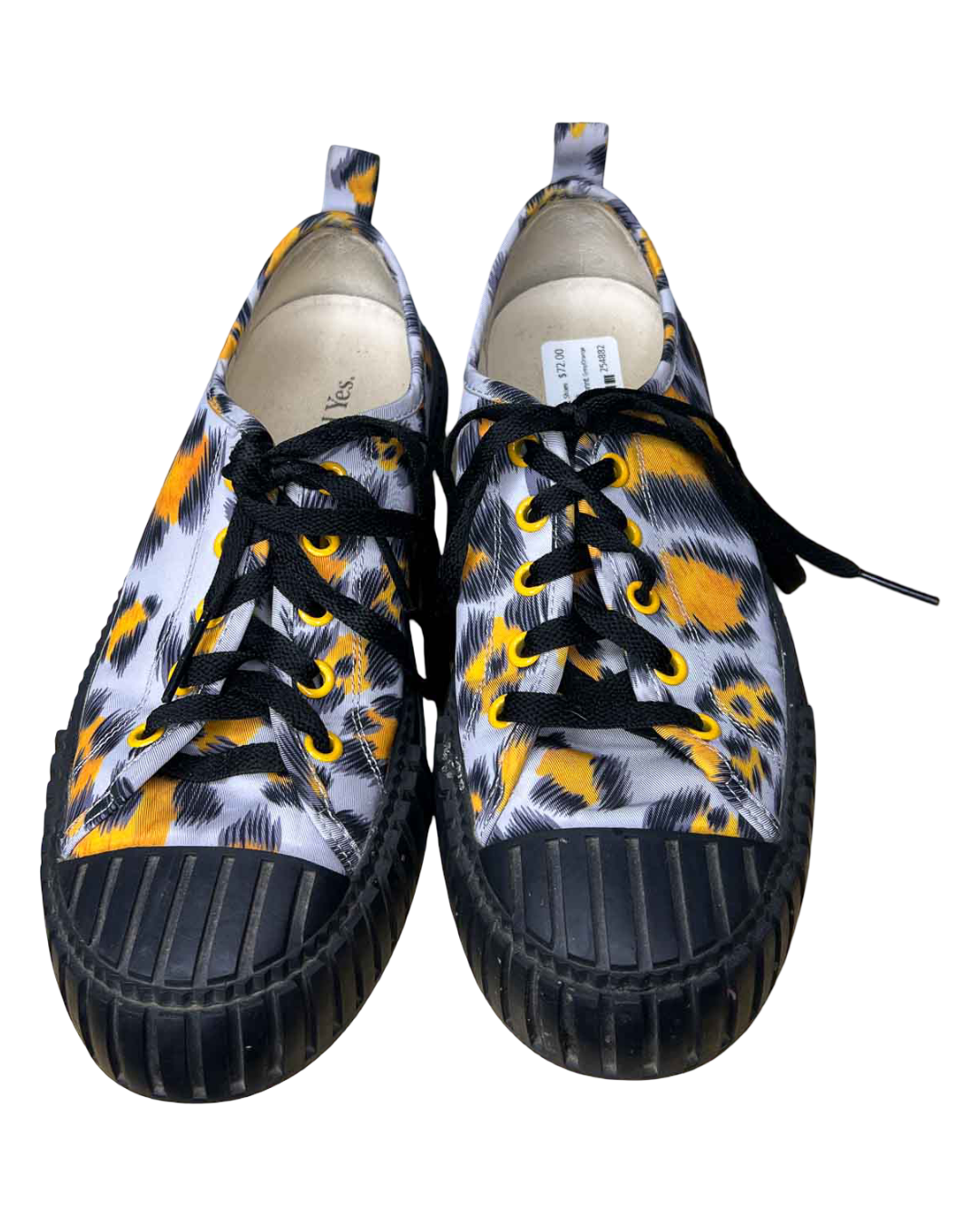 Size 37 | Radical Yes Leopard Print Sneakers