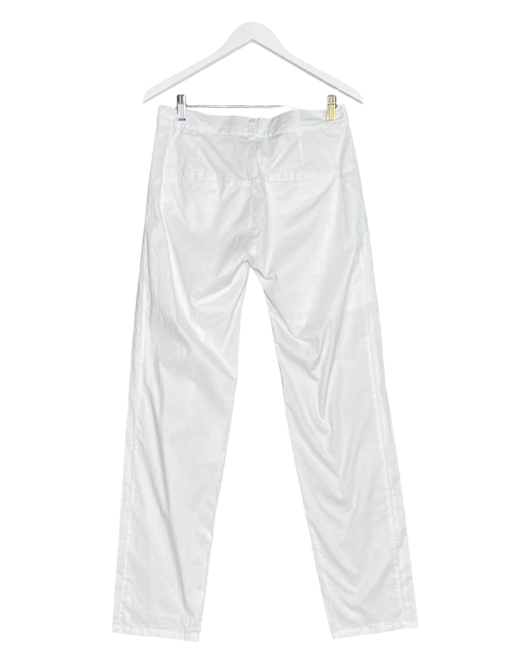 White MM6 Pants, 42 (S)