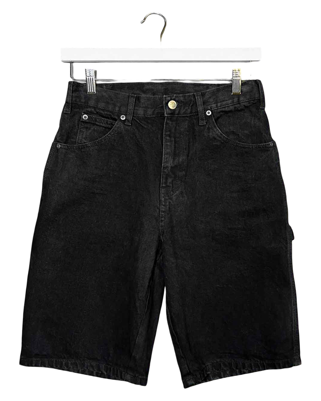 Size XS | Dickies Black High-Waisted Denim Shorts