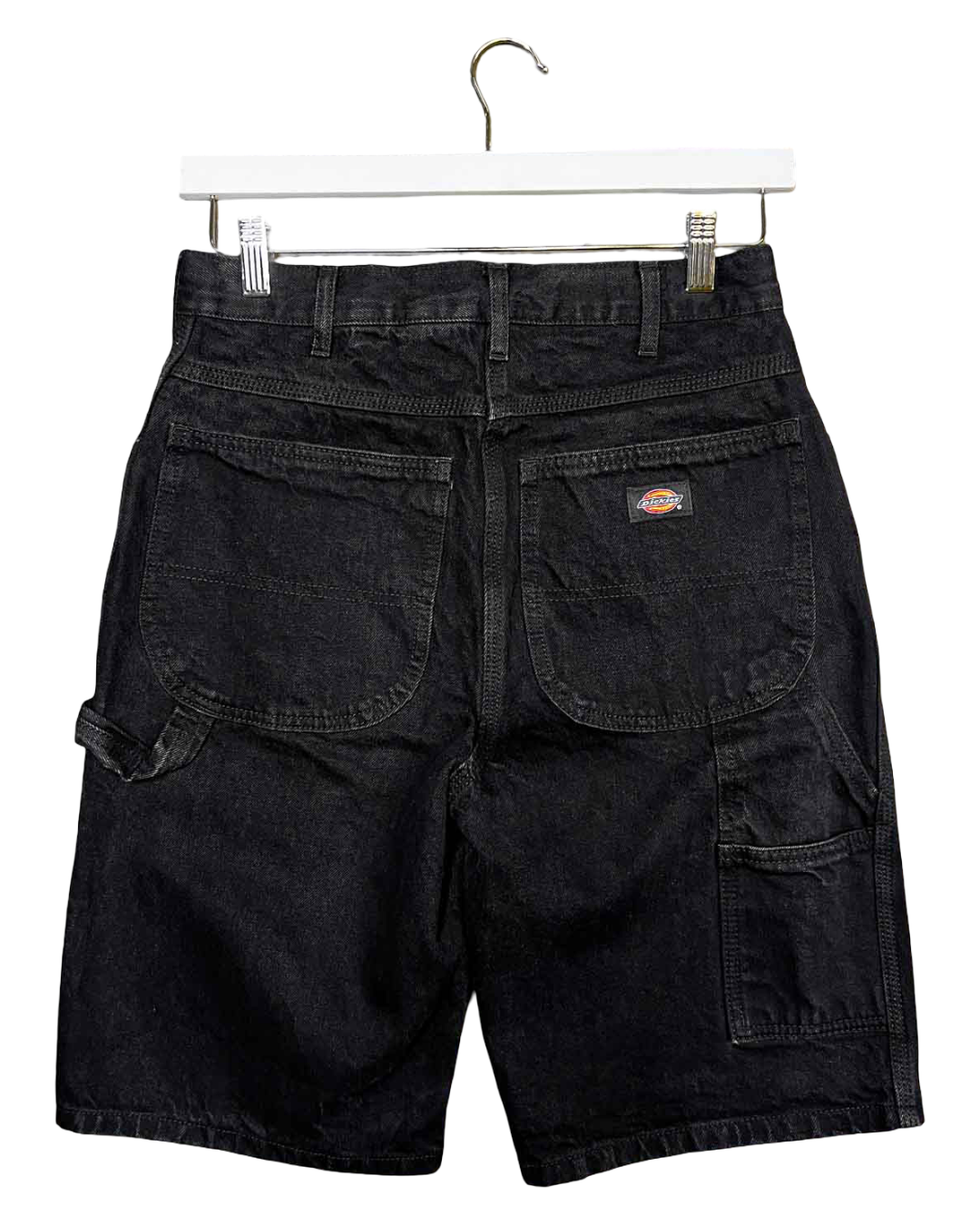 Size XS | Dickies Black High-Waisted Denim Shorts